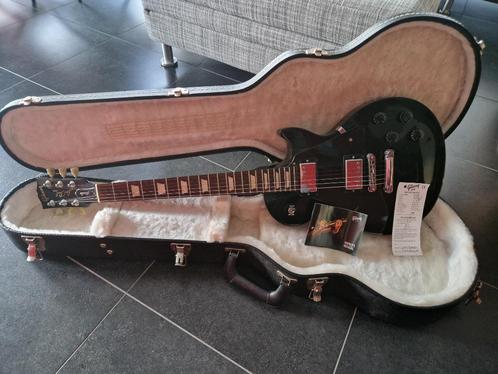 Gibson Les Paul Studio zwart + Gibson case, Muziek en Instrumenten, Snaarinstrumenten | Gitaren | Elektrisch, Gebruikt, Solid body