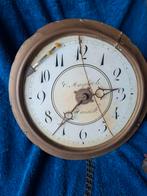 Antieke koperen wandklok, Antiek en Kunst, Antiek | Klokken, Ophalen