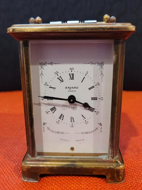ancienne pendule de voyage d'officier BAYARD collection, Antiquités & Art, Antiquités | Horloges, Enlèvement ou Envoi
