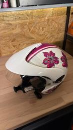 Casque moto, Fietsen en Brommers, Brommerhelmen, Ophalen, Zo goed als nieuw