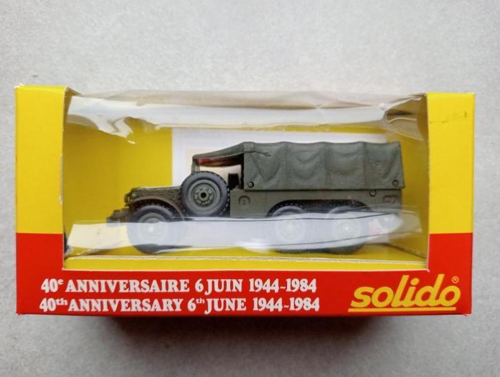 Militair - 40e verjaardag Dodge Ambulance (Solido), Hobby en Vrije tijd, Modelauto's | 1:50, Nieuw, Auto, Overige merken, Verzenden