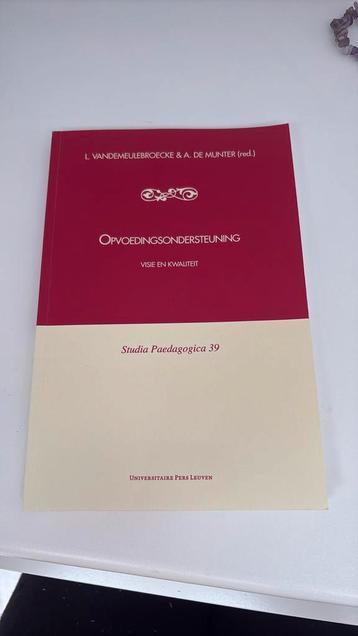 Vandemeulebroec - OPVOEDINGSONDERSTEUNING beschikbaar voor biedingen