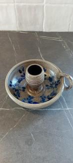 Antieke kandelaar in keramiek, Antiek en Kunst, Ophalen of Verzenden, Keramiek of Aardewerk
