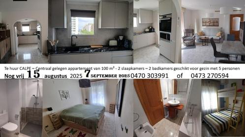 Calpe Costa Blanca appartement te huur, Immo, Appartementen en Studio's te huur, 50 m² of meer