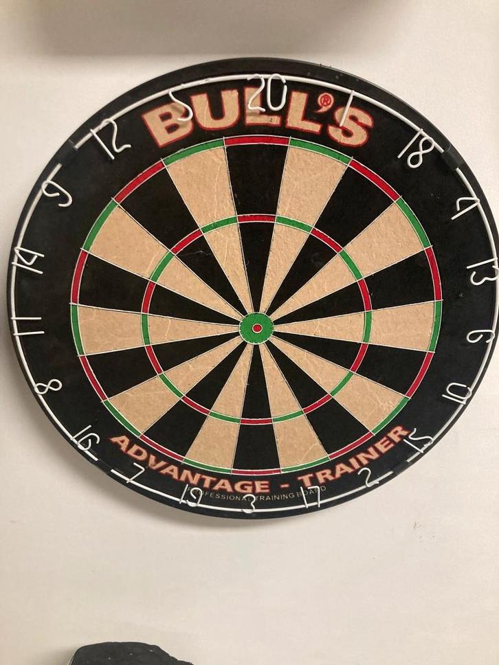 dartsbord, Sports & Fitness, Fléchettes, Comme neuf, Cible de fléchettes, Enlèvement ou Envoi