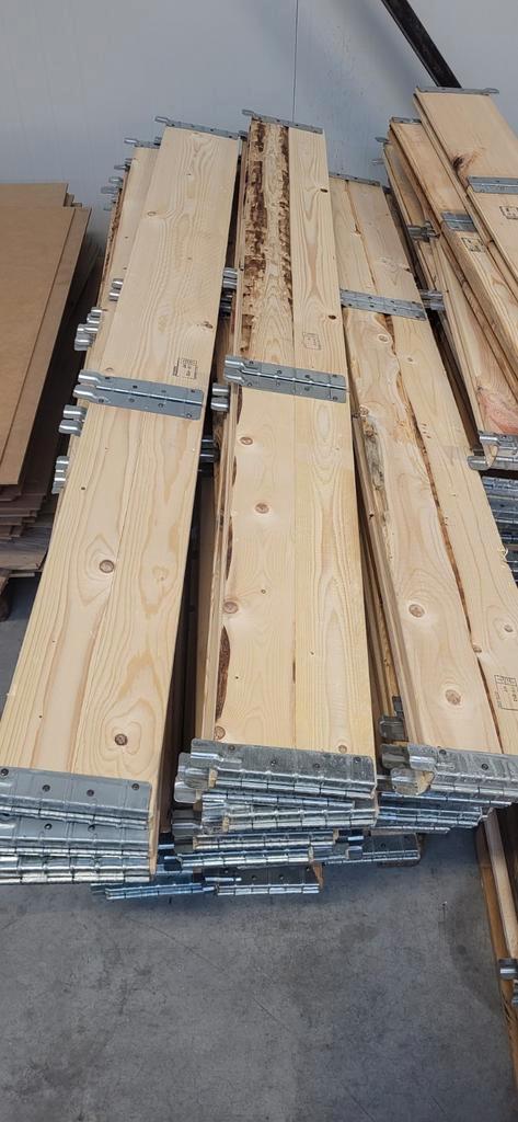 Euro pallet opzetranden, Doe-het-zelf en Bouw, Platen en Panelen, Gebruikt, Ophalen of Verzenden