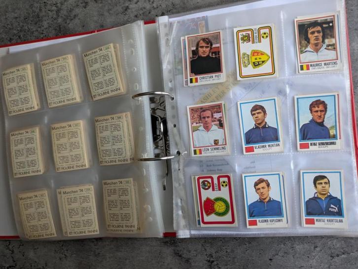 ENSEMBLE COMPLET DE FOOTBALL PANINI MUNCHEN COUPE DU MONDE 7, Hobby & Loisirs créatifs, Autocollants & Images, Comme neuf, Envoi