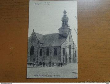 Postkaart Zottegem, kerk beschikbaar voor biedingen