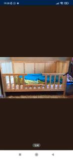 Lit pour enfant en bois, lit double ou lit de sol, Enfants & Bébés, Chambre d'enfant | Lits, Utilisé, Enlèvement ou Envoi