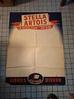 Poster van Stella Artois, Verzamelen, Biermerken, Verzenden, Gebruikt, Reclamebord, Plaat of Schild, Stella Artois