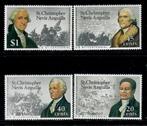 St. Christopher Nevis Anguila yvertnrs.: 334/37 postfris, Postzegels en Munten, Postzegels | Thematische zegels, Overige thema's