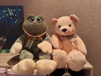 Grote knuffels kikker en beer, Verzamelen, Ophalen of Verzenden, Zo goed als nieuw