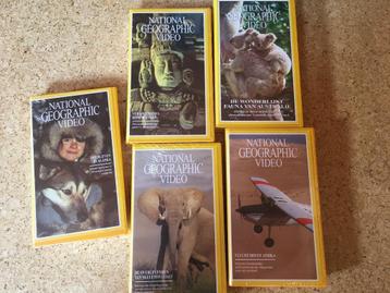 5 VHS National Geographic