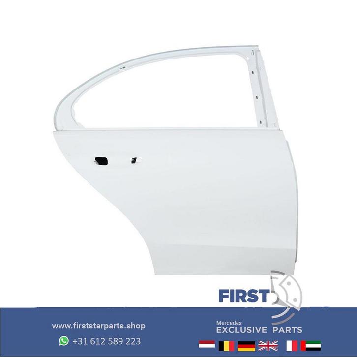 W206 S206 C KLASSE DEUR PORTIER RECHTSACHTER ZWART WIT GRIJS, Autos : Pièces & Accessoires, Carrosserie & Tôlerie, Porte, Mercedes-Benz