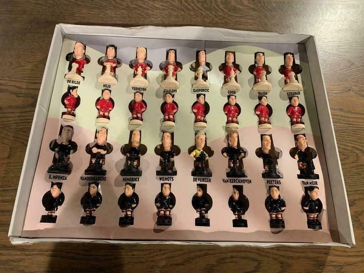Schaakspel Rode Duivels Euro2000, Verzamelen, Sportartikelen en Voetbal, Gebruikt, Spel, Ophalen of Verzenden