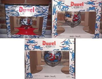 3 verres Duvel kat and Hond Iwan Smit 2024 et Franky Sticks  beschikbaar voor biedingen