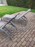 ligbed, Tuin en Terras, Ligbedden, Ophalen, Gebruikt, Aluminium, Verstelbaar