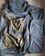 Zetelhoes Ektorp tweezits donkerblauw, Huis en Inrichting, Zetels | Zetels, Ophalen, Gebruikt, Tweepersoons, Rechte bank