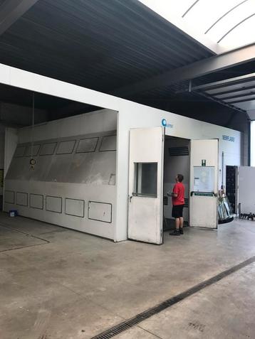 Spuitcabine garmat beschikbaar voor biedingen