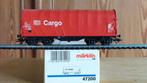 MÄRKLIN 47200 DB CARGO WAGON BÂCHÉ Shimmns-tu HO, Courant alternatif, Wagon, NS, Utilisé