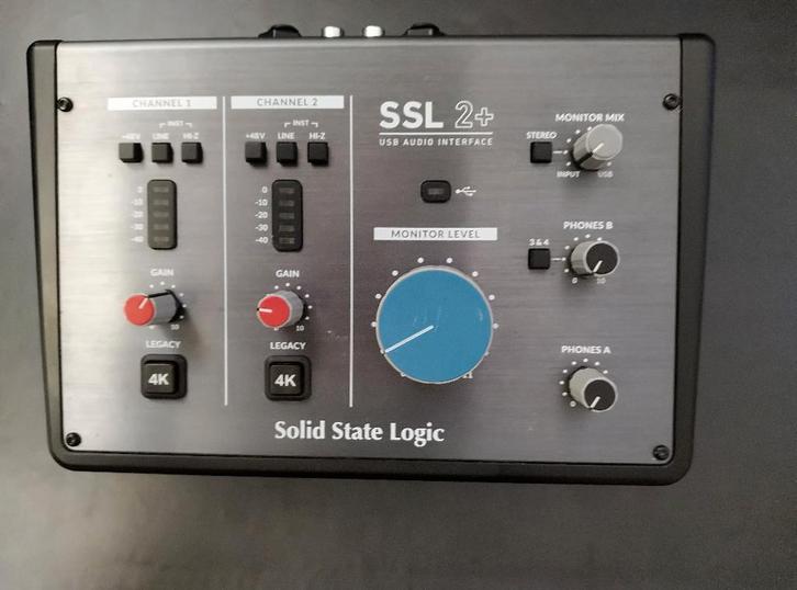 Interface audio Solid State Logic 2+, Musique & Instruments, Équipement Midi, Comme neuf, Enlèvement ou Envoi