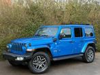 Jeep Wrangler 2.0 Turbo 4xe HYBRID+TOIT OUVR+NAVI+CAMERA+EU, 4 deurs, Stof, Euro 6, 4 cilinders