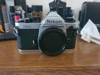 Nikon FM2n Gris, Ophalen of Verzenden, Zo goed als nieuw, Nikon