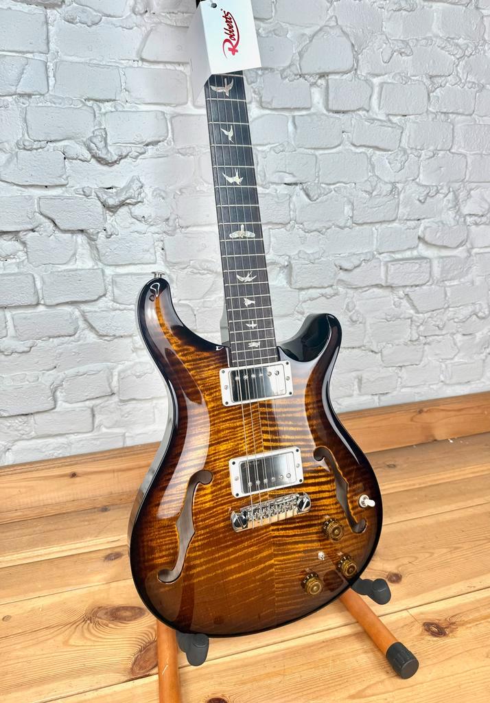PRS McCarty 594 Hollow Body II – Black Gol, Muziek en Instrumenten, Snaarinstrumenten | Gitaren | Elektrisch, Nieuw, Hollow body