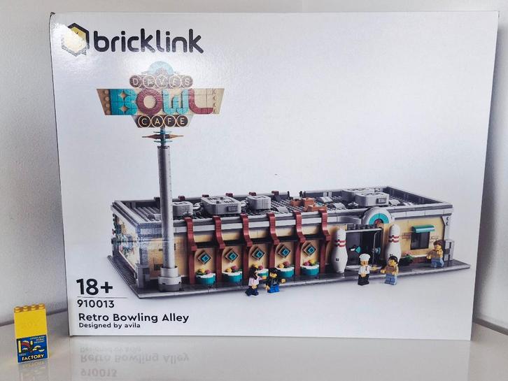 Lego 910013 Bricklink Retro Bowling Alley (rare,avec livret), Enfants & Bébés, Jouets | Duplo & Lego, Neuf, Lego, Ensemble complet