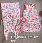 Ensemble Catimini pyjama body grenouillère et couverture, Enlèvement ou Envoi, Comme neuf, Ensemble