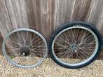 Opruiming: paar 20 inch MTB wielen, Fietsen en Brommers, Fietsonderdelen, Ophalen, Gebruikt, Band