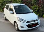 MAGNIFIQUE HYUNDAI  I10/ 34000KM/CLIM/GARANTIE, Auto's, Euro 5, Stof, Zwart, Wit