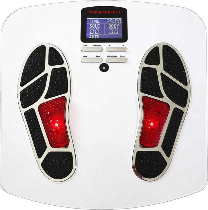 Drainastim Pro Bloedsomloop stimulator elektrische voetmass, Sport en Fitness, Massageproducten, Nieuw, Apparaat, Ophalen of Verzenden