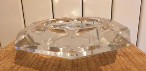 Vintage kristallen asbak VSL, Antiek en Kunst, Antiek | Glaswerk en Kristal, Ophalen of Verzenden