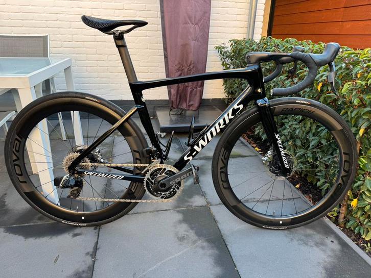 Specialized S-Works Tarmac SL7 SRAM Red e Tap AXS, Fietsen en Brommers, Fietsen | Racefietsen, Zo goed als nieuw, Carbon, Ophalen