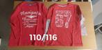 Schirt Lange Mouw 110 aan 2 € stuk, Ophalen of Verzenden, Zo goed als nieuw, Jongen, Shirt of Longsleeve