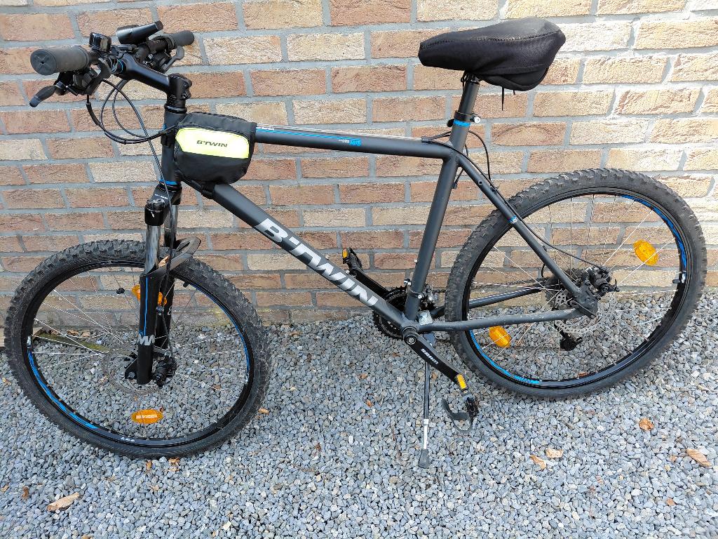 Vélo BTWIN ROCKRIDER 500 MTB, Enlèvement, Comme neuf, Autres marques, Vitesses