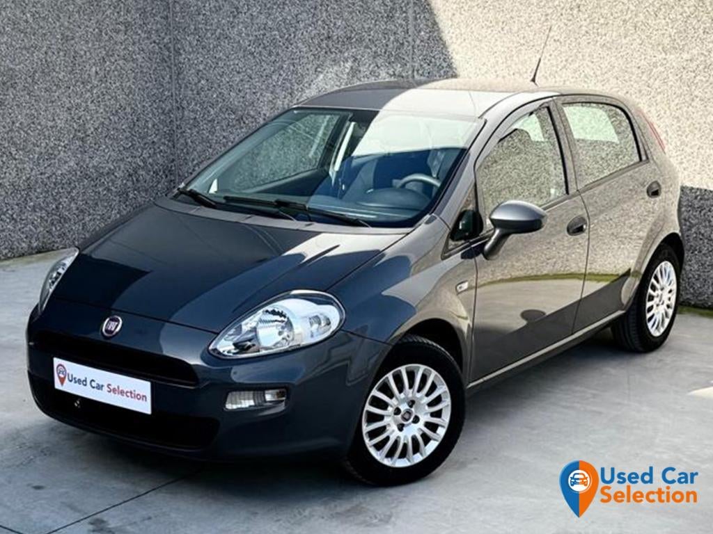 Fiat Punto 1.2i Easy Facelift/ Airco/ 37000km/ Garantie, Autos, Fiat, 1242 cm³, Argent ou Gris, Achat, Euro 6