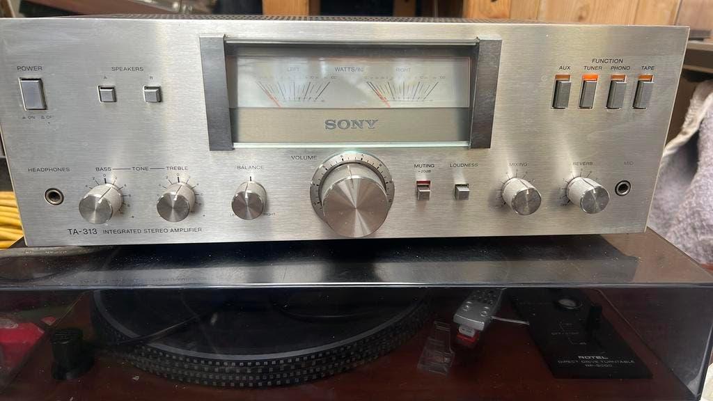 Amplificateur Sony ta-313, Enlèvement ou Envoi, Comme neuf, Radio