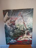 schilderij op doek, Antiek en Kunst, Ophalen