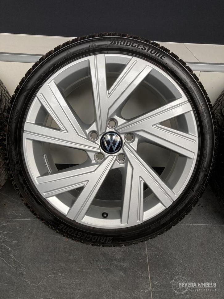 18” orig Volkswagen Golf 5 6 7 8 Bergamo velgen winterbanden, Auto-onderdelen, Banden en Velgen, Banden en Velgen, Winterbanden