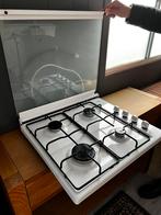 Etna gaskookplaat KGV358 wit, Ophalen, 4 kookzones, Zo goed als nieuw, Gas