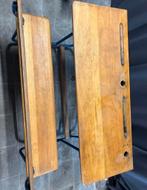 Vintage schoolbank, Antiek en Kunst, Ophalen