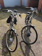 Gazelle, dames en herenfiets, Fietsen en Brommers, Ophalen, Zo goed als nieuw, 47 tot 51 cm, 50 km per accu of meer