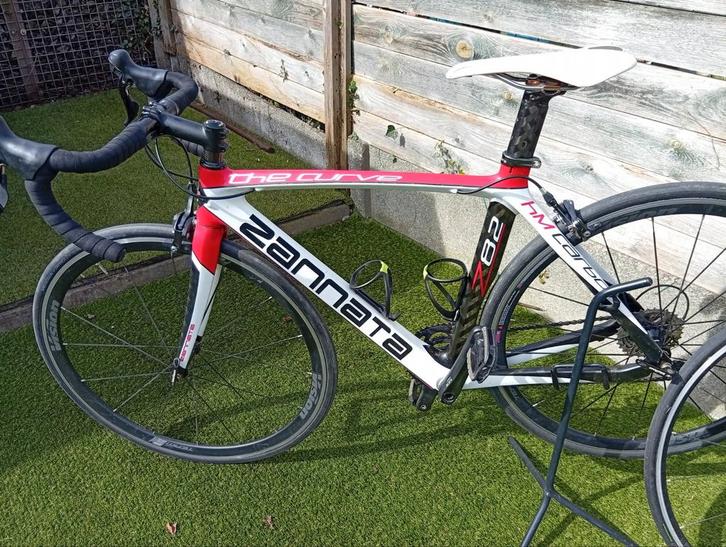 Carbon zannata the CURVE racefiets maat 50, Vélos & Vélomoteurs, Vélos | Vélos de course, Comme neuf, Carbone, 49 à 53 cm, Enlèvement