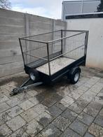 Te koop gegalvinseerde aanhanger met loofrekken, Auto diversen, Aanhangers en Bagagewagens, Ophalen of Verzenden