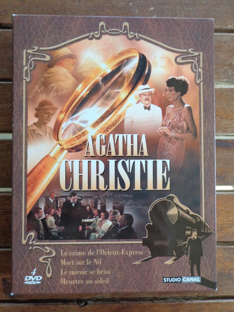)))  Coffret DVD Agatha Christie  //  4 Films  (((, Tous les âges, Coffret, Comme neuf, Détective et Thriller