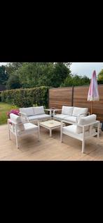 Salon de jardin, Enlèvement, Comme neuf, Aluminium, 8 places