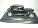 BURAGO CITROEN TRACTION AVANT  15 CH 1938 - 1/24, Ophalen of Verzenden, Zo goed als nieuw, Auto, Burago