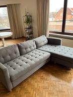 Grijze,moderne zetel, Huis en Inrichting, Ophalen, Gebruikt, Stof, Modern